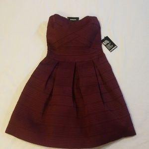 NWT Express Strapless Party Dress